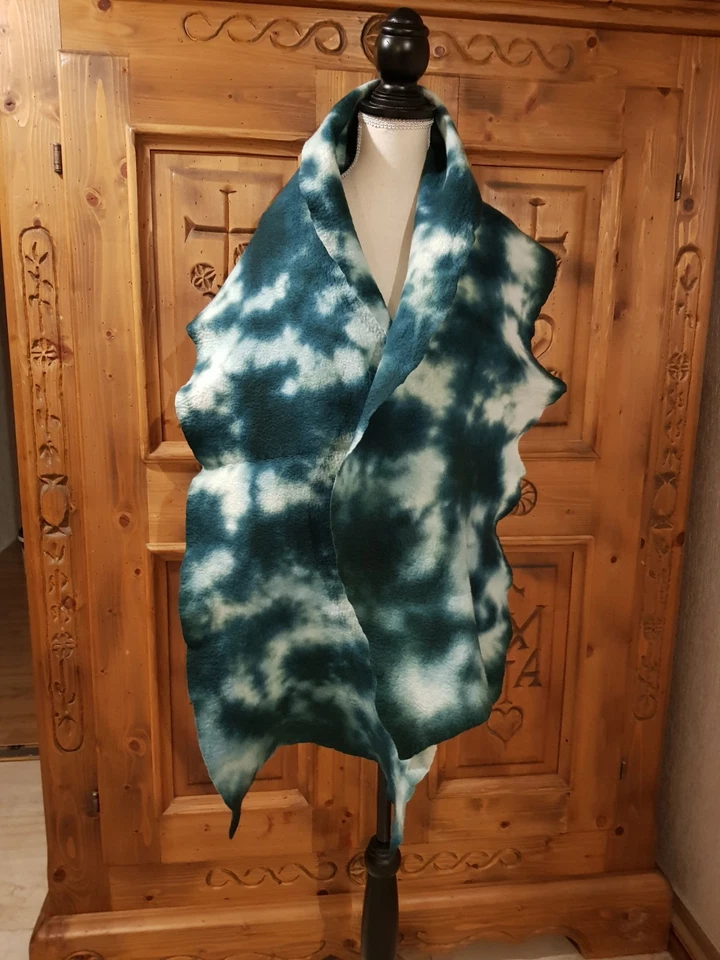 Filz Schal Merinowolle - Bild 2 von 4