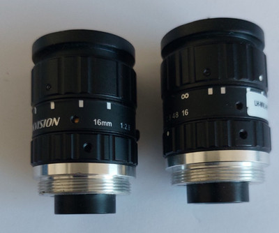 HIKVISION TV LENS 16mm 1:2.8   1/1.8'' Kamera Linse C-Mount cmount Objektiv Lens