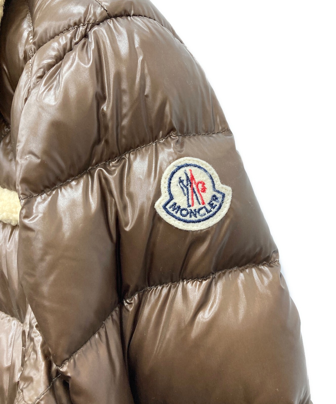 MONCLER/EVARISTE GIUBBOTTO Brown Size: 1 thumbnail 4