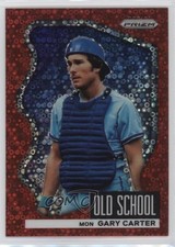 2022 Panini Prizm Old School Red Donut Circle 21/99 Gary Carter #OS-10 HOF 04br