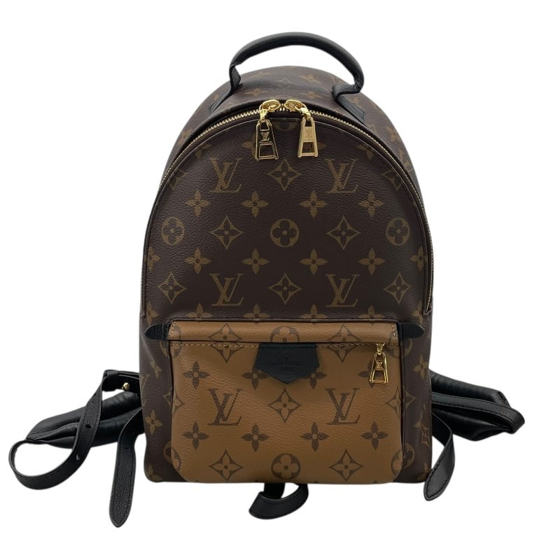 LOUIS VUITTON Palm Springs Backpack PM M44870 Brown Monogram Reverse #1849