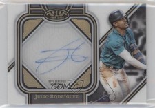 2023 Topps Tier One Clear 5/10 Julio Rodriguez Rodríguez #C1A-JRO Auto 0c3