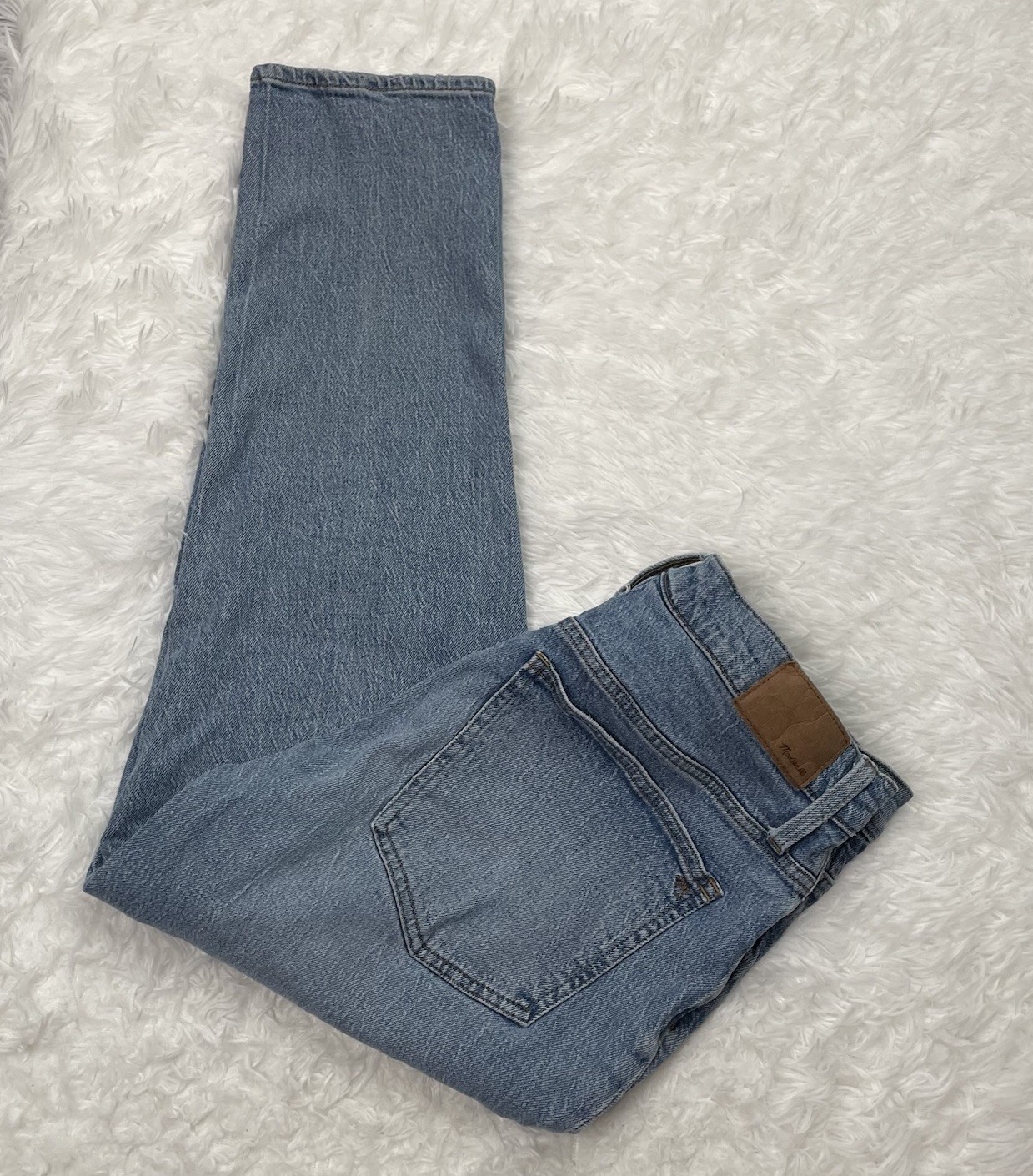 Madewell The Perfect Vintage Jeans Women’s Size 30 30x26 Blue Denim Straight Leg