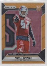 2016 Panini Prizm Rookie Orange Prizm 248/299 Noah Spence #255 0i21
