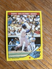 1986 Topps Woolworth's Super Stars - Bill Madlock #19