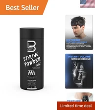 Matte Finish Level 3 Styling Powder for Men – Perfect for Dry or Damp Hair