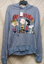 Peanuts Snoopy And Friends Long sleeve Hoodie XL, New