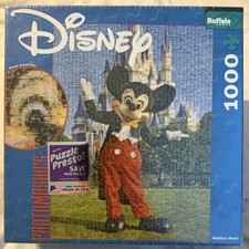 1026 Piece Disney "Mickey's World" Photomosaics Jigsaw Puzzle  079346013180