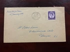 United Kingdom 1954 - FDC Elizabeth II 3d Troon, Ayshire