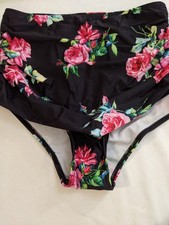 Floral Print Swimsuit Separates Bottom