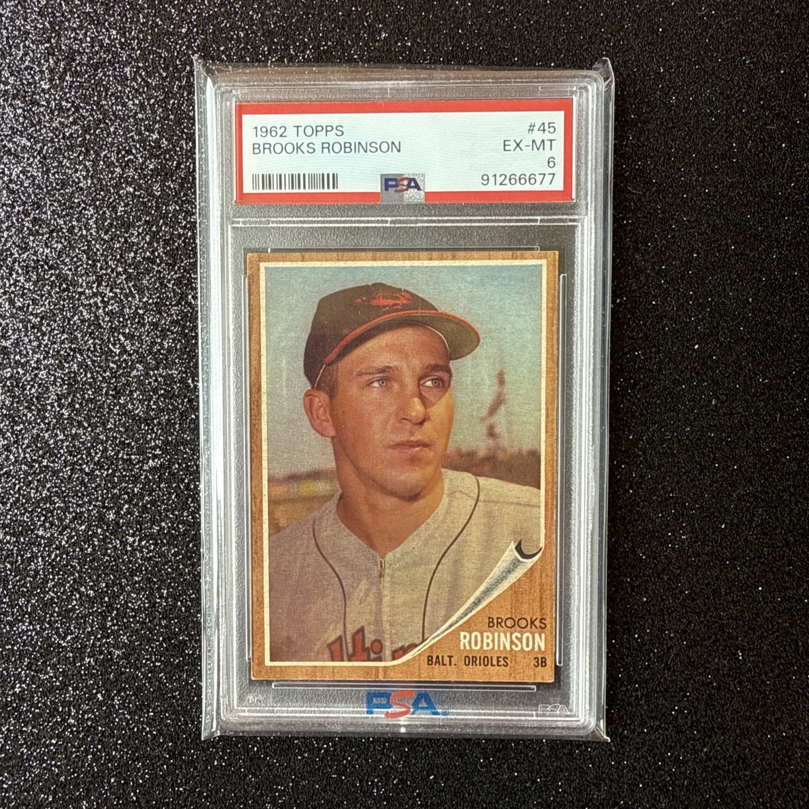 1962 Topps #45 Brooks Robinson PSA 6