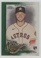 2022 Topps Allen & Ginter Chrome Green Refractor 44/99 JJ Matijevic #176 1ht8