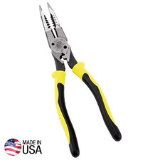 8-3/8 In. All-Purpose Pliers with Crimper Free Ship NEW