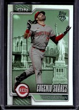 2026 Topps Eugenio Suarez Big Apple Foil Variation Fanatics Fest Exclusive #446