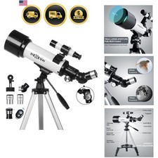 Telescope 70mm Aperture 500mm - for Kids Adults Astronomical refracting Por...