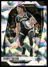 Sydney Colson 2024 Panini Prizm WNBA #73 Ice Prizms Las Vegas Aces