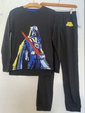 Gap Star Wars Darth Vader Boys Black Pajamas 14 New With Tags