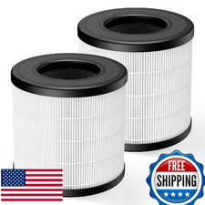 2-Pack HEPA Filter for FULMINARE PU-P05 / Purivortex AC201B Air Purifier