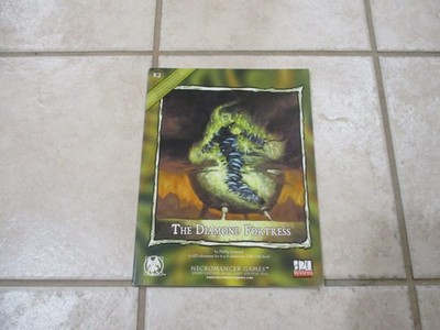 D&D D20 Necromancer Games RPG K2 The Diamond Fortress