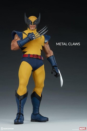 Sideshow Wolverine 1/6 Scale Modern Yellow Costume Version 100438 Box Unopened