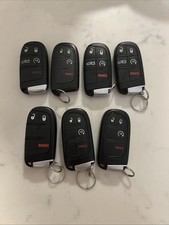 Dodge Key Fob Lot Of 7 Includes Challenger And Charger Key Fobs