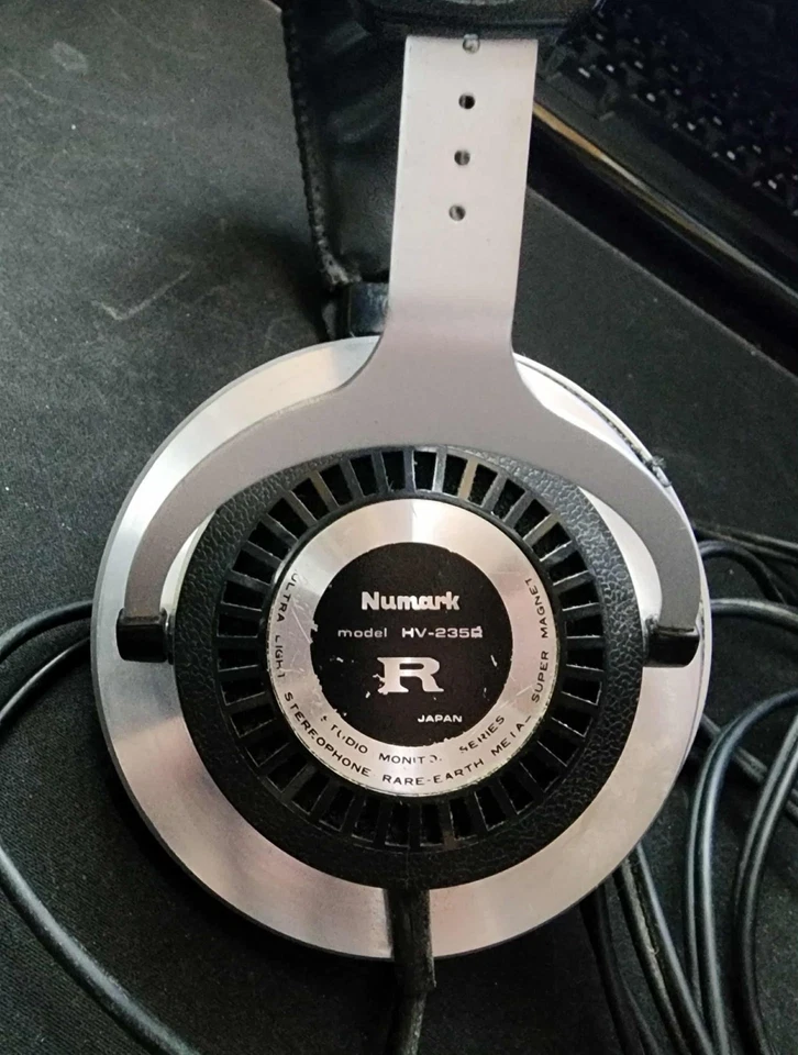 RARO! ¡VINTAGE! Numark HV-235R Serie Monitor de Estudio Profesional Auriculares 1/4" Foto 2 de 4