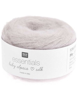 Rico Design  Ballote Essentials Baby Alpaka liebt Seide Natur