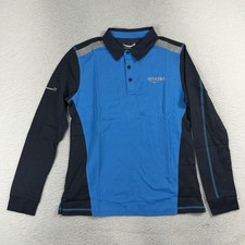 Amazon High Visibility Polo Men M Blue Luly Yang Reflective Mens NEW NWT DRIVER