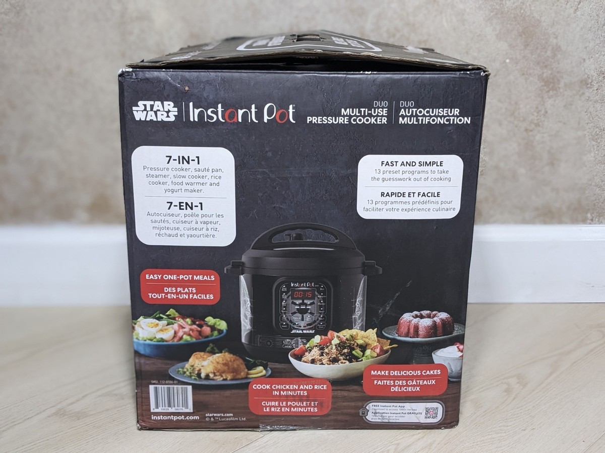 Instant Pot Star Wars Duo Pressure Cooker Black (112-0106-01