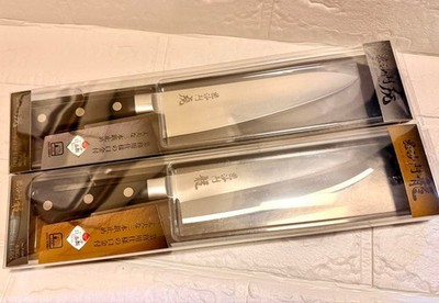 Bishamon Dragon Tora 2-Piece Japanese Knife Set Santoku 165mm Gyuto 180mm