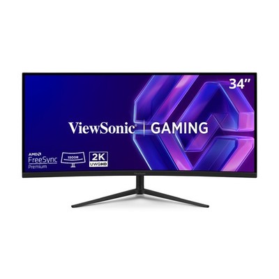 ViewSonic VX3418C-2K 34'' UWQHD 1440p Curved Gaming Monitor w/ 180Hz