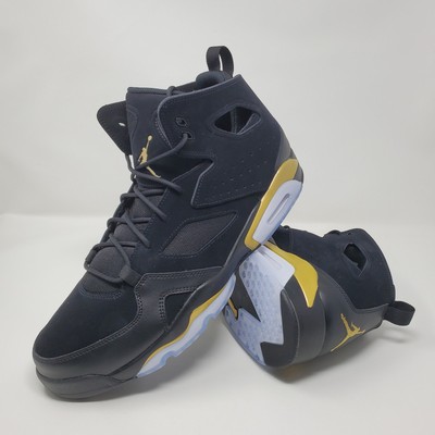 Nike Air Jordan Flight Club 91 Black Metallic Gold DC7329-007