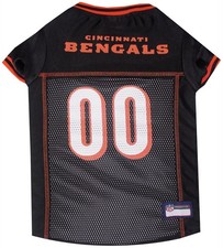 NFL Cincinnati Bengals Dog Jersey, Size: X-Large. Best Football Jersey Costume f