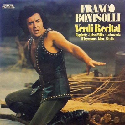 Franco Bonisolli - Franco Bonisolli - Verdi Recital LP Album Schallplatte 216323