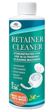 Ultrasonic Retainer Cleaner Solution Concentrate - 8 Ounces 