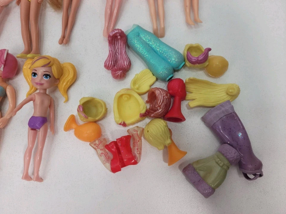 Big VTG Lot 24Polly Pocket Dolls & Some Accessories  - Image 4 of 4