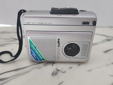 Vintage Sanyo Compact Cassette Recorder M-1110C
