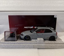 1/18 MotorHelix Honda Civic Type R(EK9)RHD Nardo Gray Diecast Limited