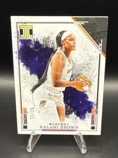 2025 Panini Impeccable WNBA #31 Kalani Brown Holo Silver #/15