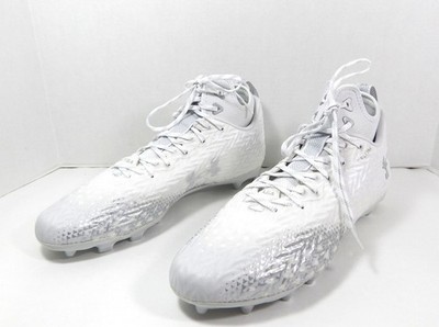 Under Armour Spot Light Clone 3.0 LowTop Texas Tech White Football Cleats 15