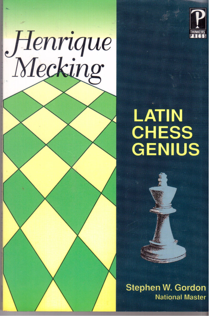 HENRIQUE MECKING LATIN Chess Genius Brasil Bresil Schach Echecs Neuf EUR  25,00 - PicClick FR