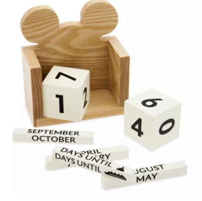 Disney Parks Mickey Mouse Icon Countdown Calendar New With Tag | eBay