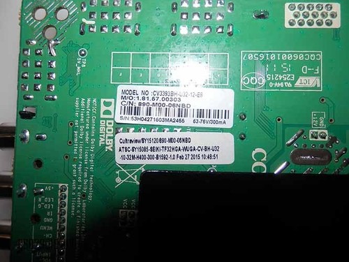 Placa principal/fuente de alimentación Seiki SY15218 para SE32HY - Imagen 3 de 3