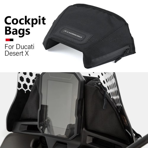 Waterproof Storage Mobile Phone Bag Cockpit Bags For Ducati DesertX 2022-2024 - Picture 3 of 15