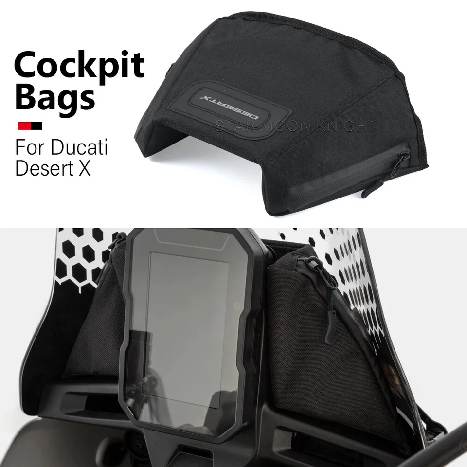 Waterproof Storage Mobile Phone Bag Cockpit Bags For Ducati DesertX 2022-2024 - Image 3 of 4