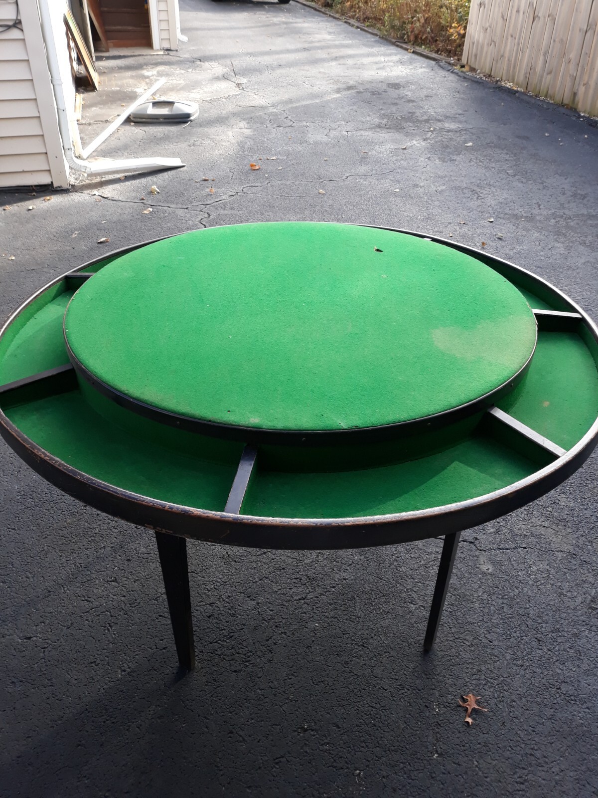 Vintage Peerless Folding Game Table eBay