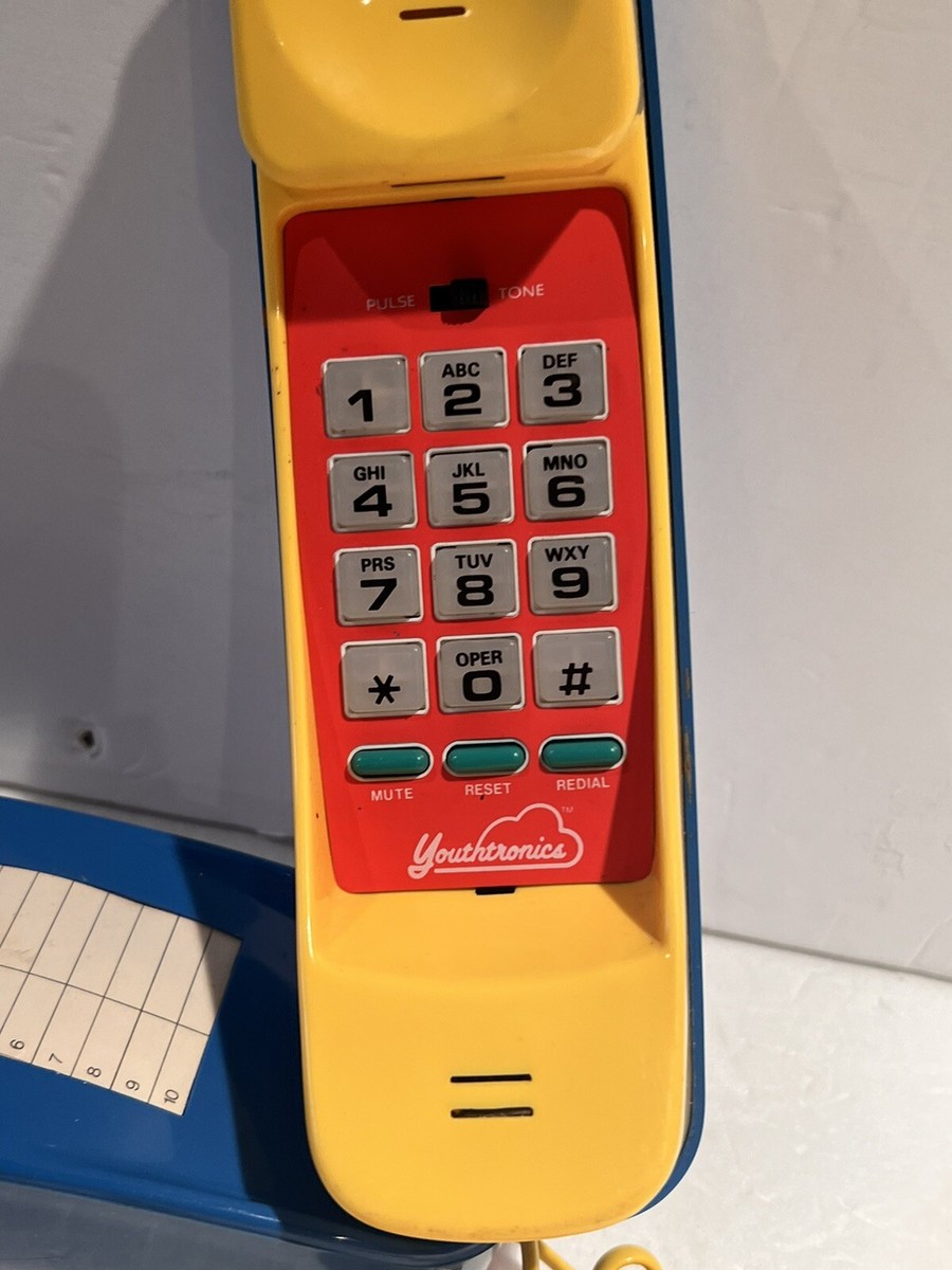 Vintage Youthtronics Telephone Multicolor | eBay