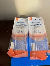 NEW WOMEN'S LOT OF 2 SIZE 5-11 SOF COMFORT GEL 3/4 LENGTH INSOLE-TRIM TO FIT