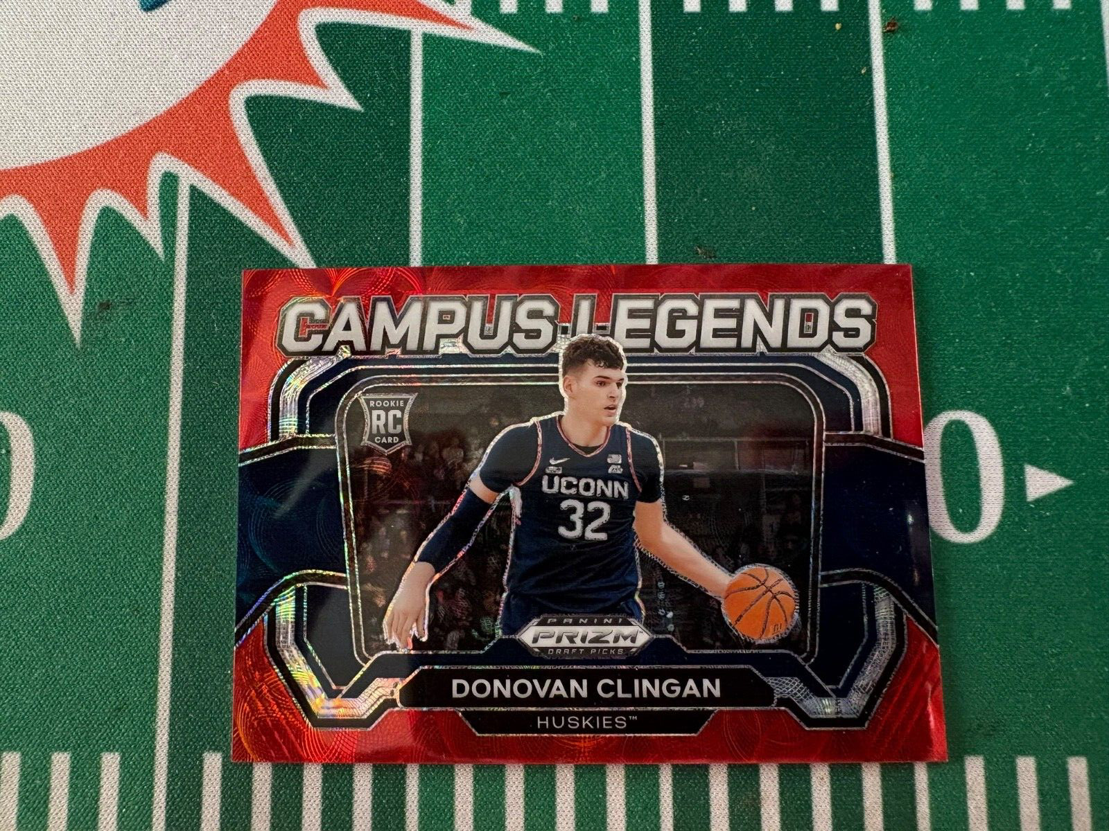 2024 Panini Prizm Draft Picks - Campus Legends Donovan Clingan Card #9