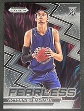 VICTOR WEMBANYAMA 2023 Panini Prizm Draft Picks Fearless Insert Rookie RC #1
